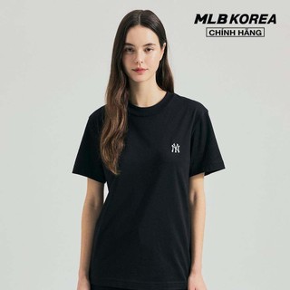 MLB - Áo thun unisex cổ tròn tay ngắn Basic Small Logo 3ATSB0243-50BKS
