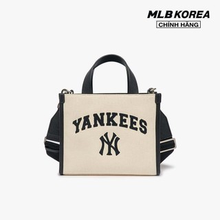 MLB - Túi tote nữ phom chữ nhật Varsity Canvas Mini 3AORS083N-50CRD