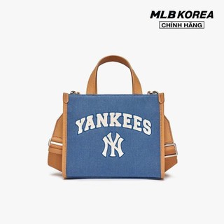 MLB - Túi tote nữ phom chữ nhật Varsity Canvas Mini 3AORS083N-50INS