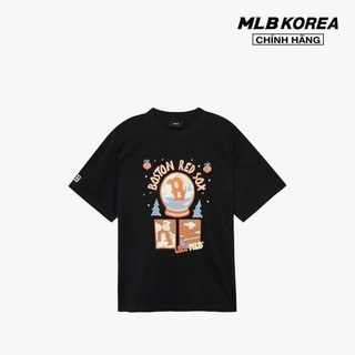 MLB - Áo thun unisex cổ tròn tay ngắn in hình thời trang 3ATSL1134-43BKS