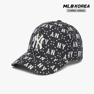 MLB - Nón bóng chày unisex Dia Monogram Structured 3ACPM023N-50BKS
