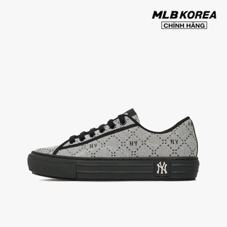 MLB - Giày sneakers unisex cổ thấp Playball Lux Jacquard Diamond Monogram 3ACVPRM3N-50BKS