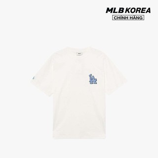 MLB - Áo thun unisex cổ tròn tay ngắn hiện đại 3ATSL0533-07IVS