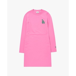 MLB - Đầm mini tay dài Illusion Back Logo Slimfit 3FOPU0124-07PKS