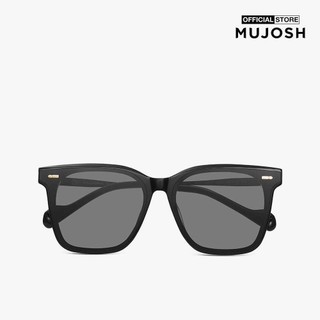 MUJOSH - Kính mát unisex gọng vuông bản dày hiện đại MJ101SJ510-BKC1