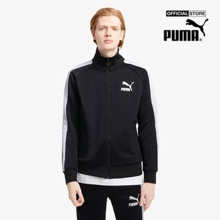 PUMA - Áo khoác thể thao nam cổ cao Iconic T7 Sportstyle 530094-01
