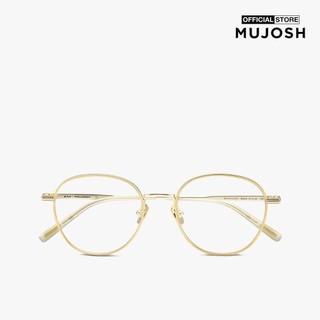 MUJOSH - Gọng kính tròn unisex bản mảnh thời trang MJ101FJ037-GDC2