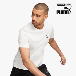 PUMA - Áo thun nam cổ tròn tay ngắn Classics Small Logo 535587-02
