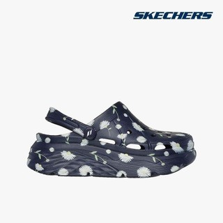 SKECHERS -  Giày clog nữ trang trí họa tiết Max Cushioning Foamies 111271-NVY
