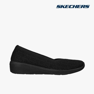 SKECHERS - Giày búp bê nữ mũi tròn Modern Comfort Arya For Real 158564-BBK