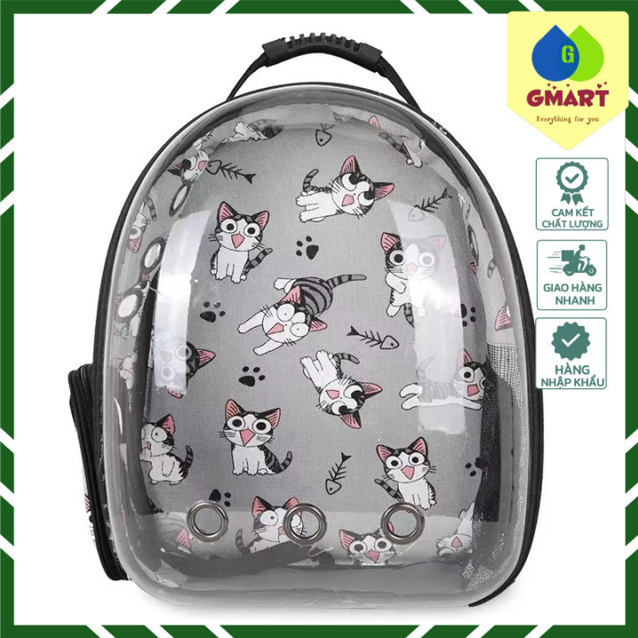 Túi đựng thú cưng di động cho mèo thoáng khí Outdoor Travel Backpack 1kg 25cm F2-ST-1092