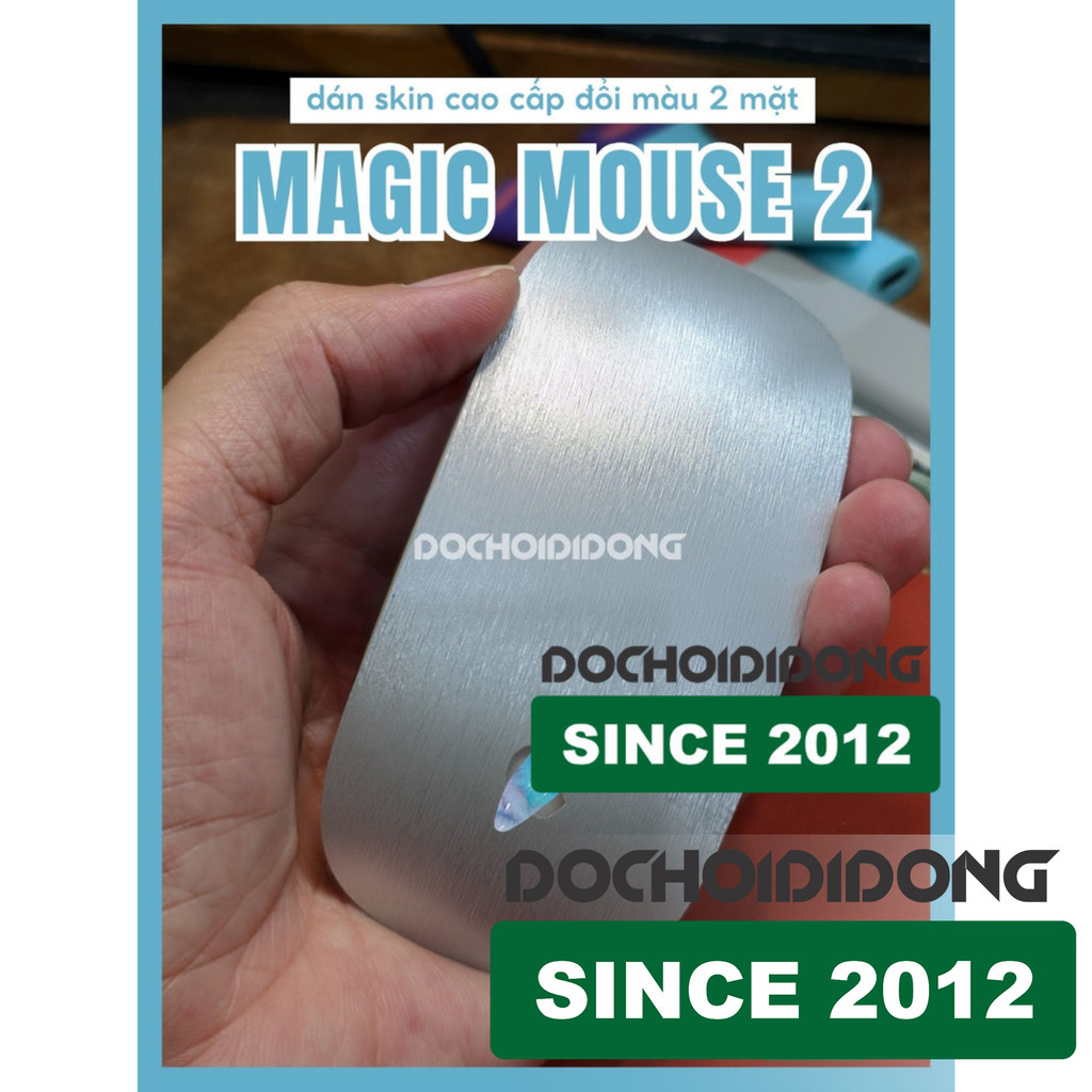 Miếng Dán Skin Đổi Màu 2 Mặt Chuột m.a.g.i.c m.o.u.s.e 2 Cao Cấp