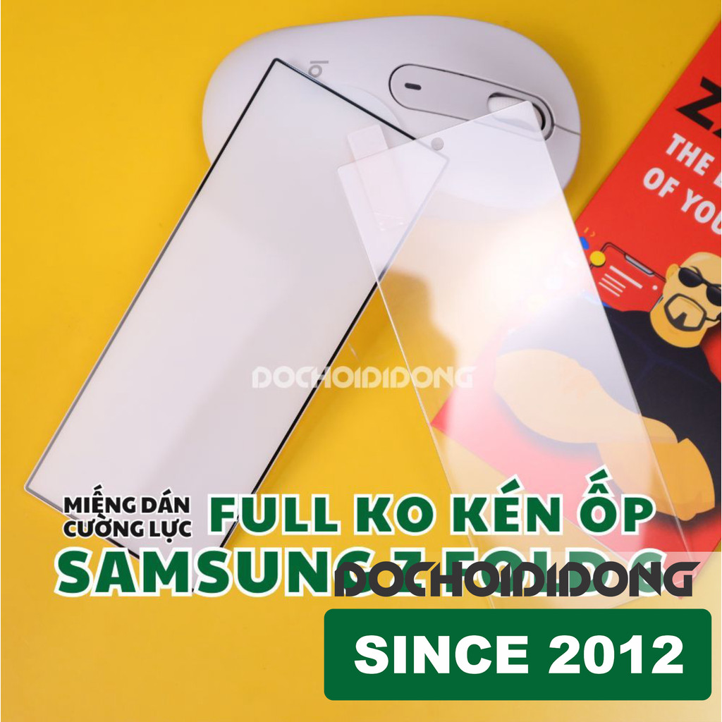Miếng dán cường lực Samsung Galaxy Z Fold 5 6 ( Fold6 Fold5 Fold 4 Fold4) Zacase - loại full, loại k