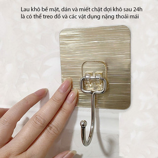 [BÁN SỈ] Combo 50 móc dán tường chịu lực siêu chắc