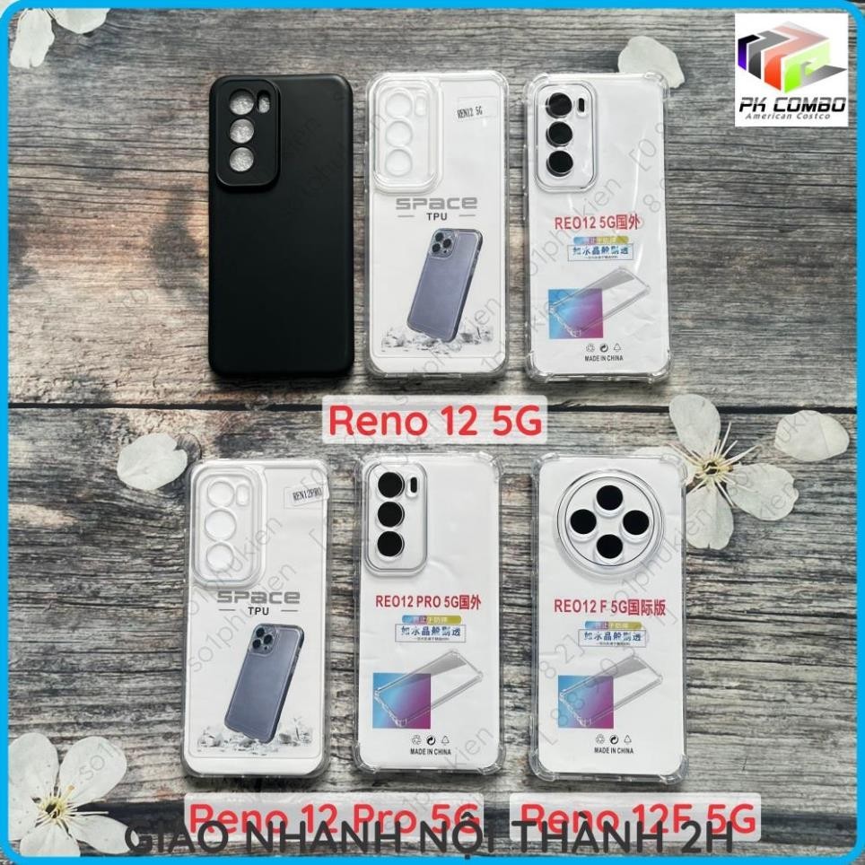Ốp lưng chống sốc bảo vệ cam Oppo Reno12 5G (Reno 12)/ Reno12 Pro 5G (Reno 12 Pro)/ Reno12 F 5G (Ren