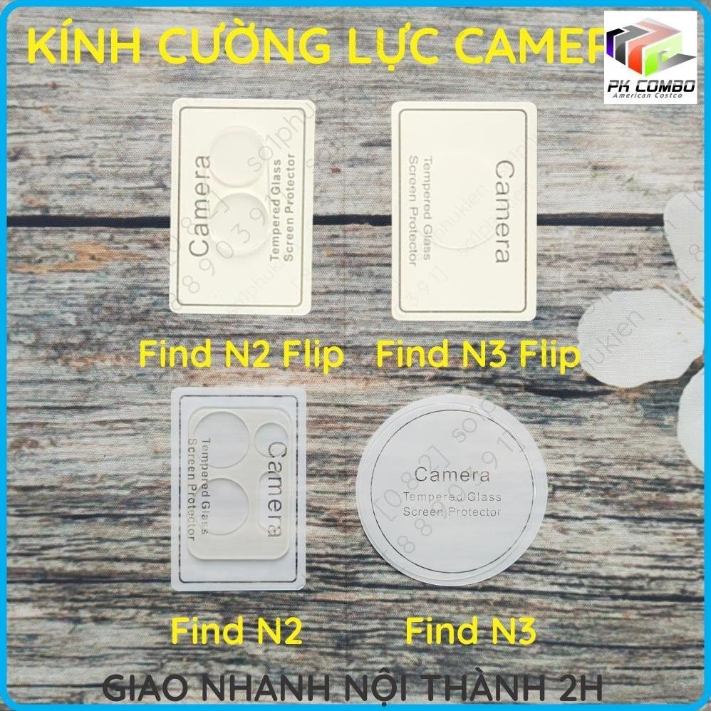 Kính cường lực camera Oppo Find N2 Flip (n2flip)/ N3 Flip (n3flip)/ Find N2/ Find N3 trong suốt bảo 