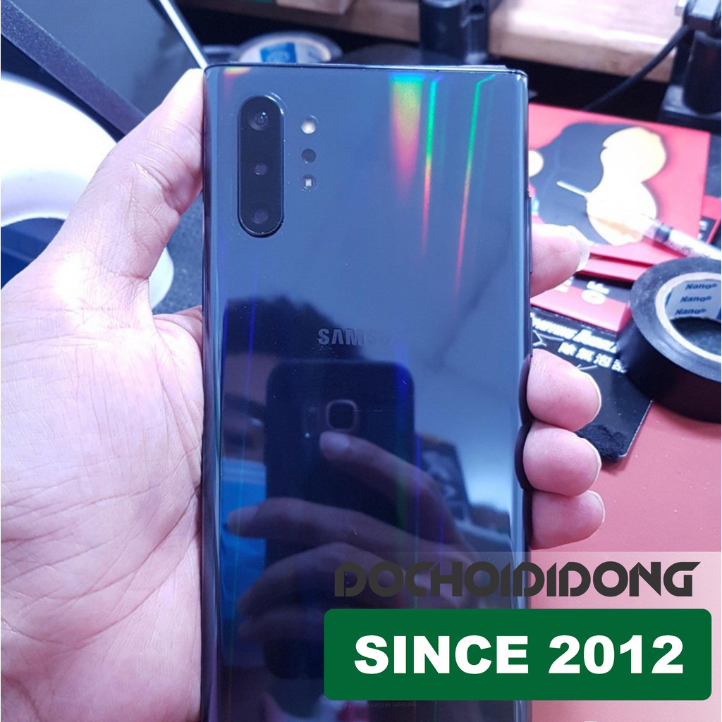 Miếng Dán Lưng Samsung Note 10 - Note 10 Plus Aurora Đổi Màu