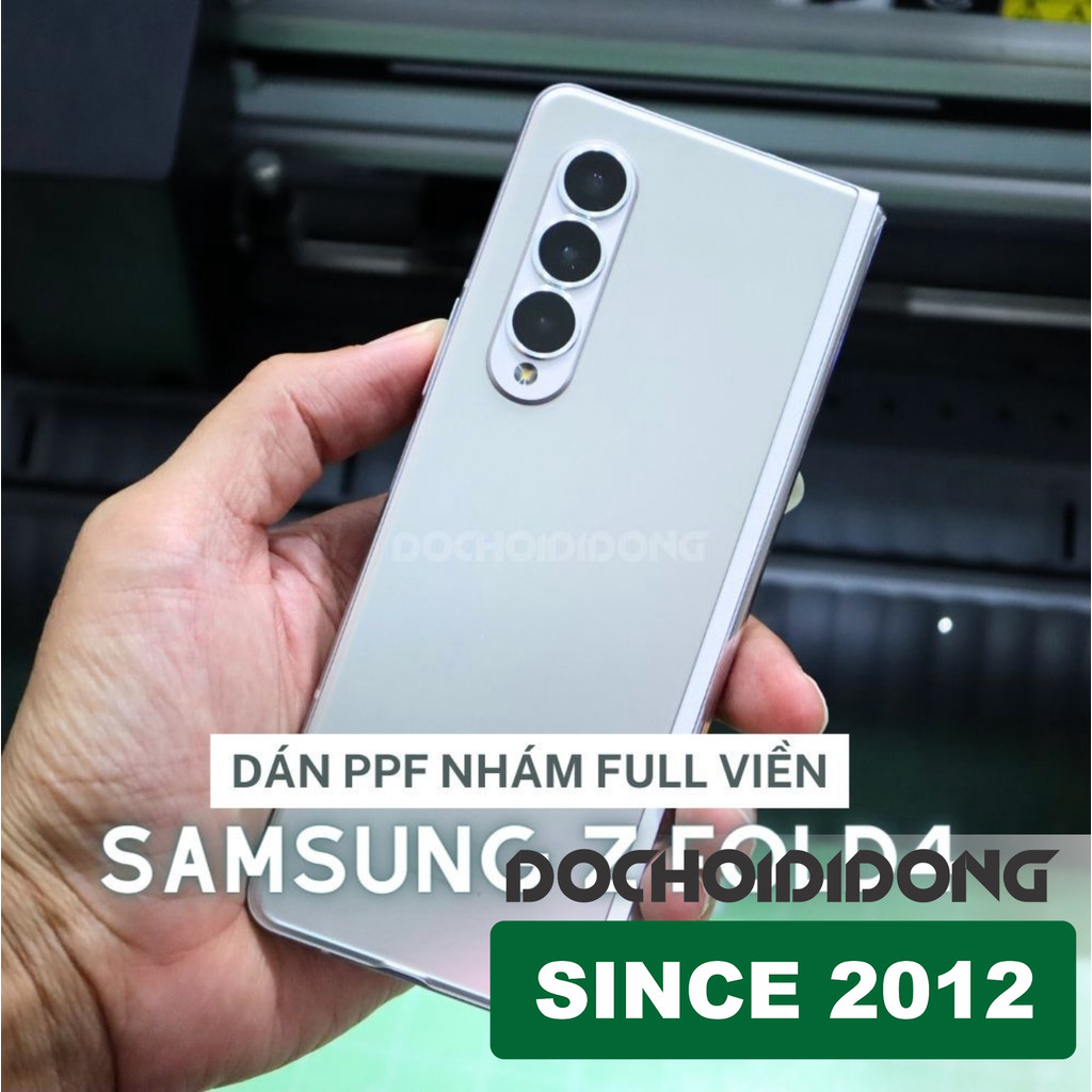 Miếng dán PPF  Samsung Z Fold4 trong, nhám, đổi màu cao cấp