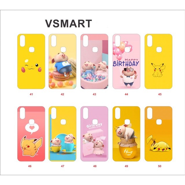 ỐP LƯNG VSMART ACTIVE 1+ / JOY 1+ / ACTIVE 1 / JOY 1 (IN HÌNH CUTE)
