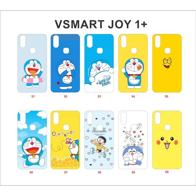 ỐP LƯNG IN HÌNH DOREMON JOY 1+ Plus