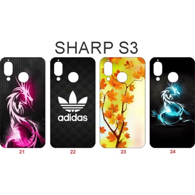 Ốp Lưng hình Sharp S3 (C)