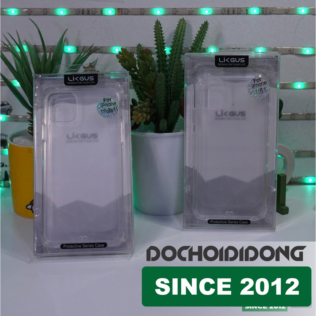 Ốp Lưng Iphone 11 Likgus Matte Dẻo Lưng Nhám