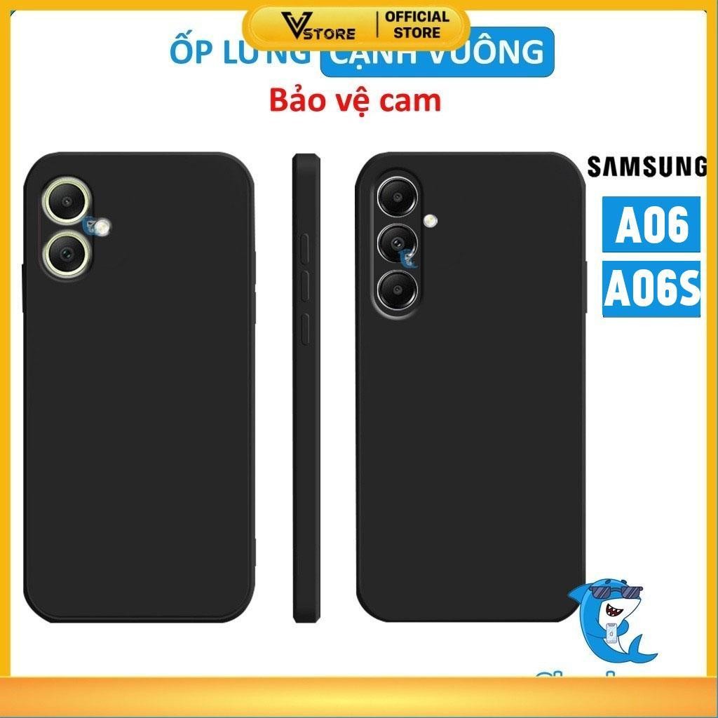 Ốp lưng samsung A06, A06S Tpu dẻo | Vỏ điện thoại SS galaxy bảo vệ camera toàn diện Vstore Phụ Kiện 