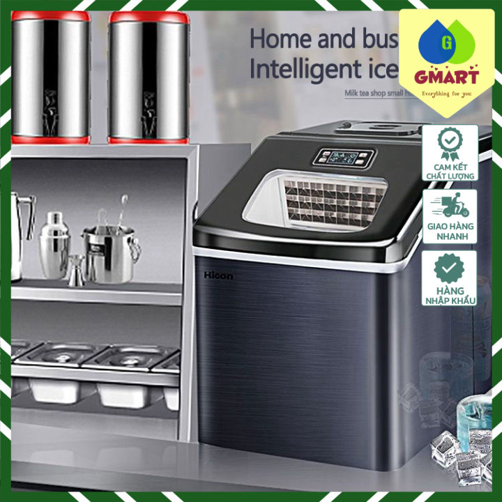 GSmart - Máy Làm Đá Viên Mini Gia Đình Ice Maker Machine HZB-30F