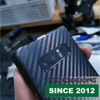 Miếng dán PPF Samsung Note 8 trong, nhám, đổi màu cao cấp