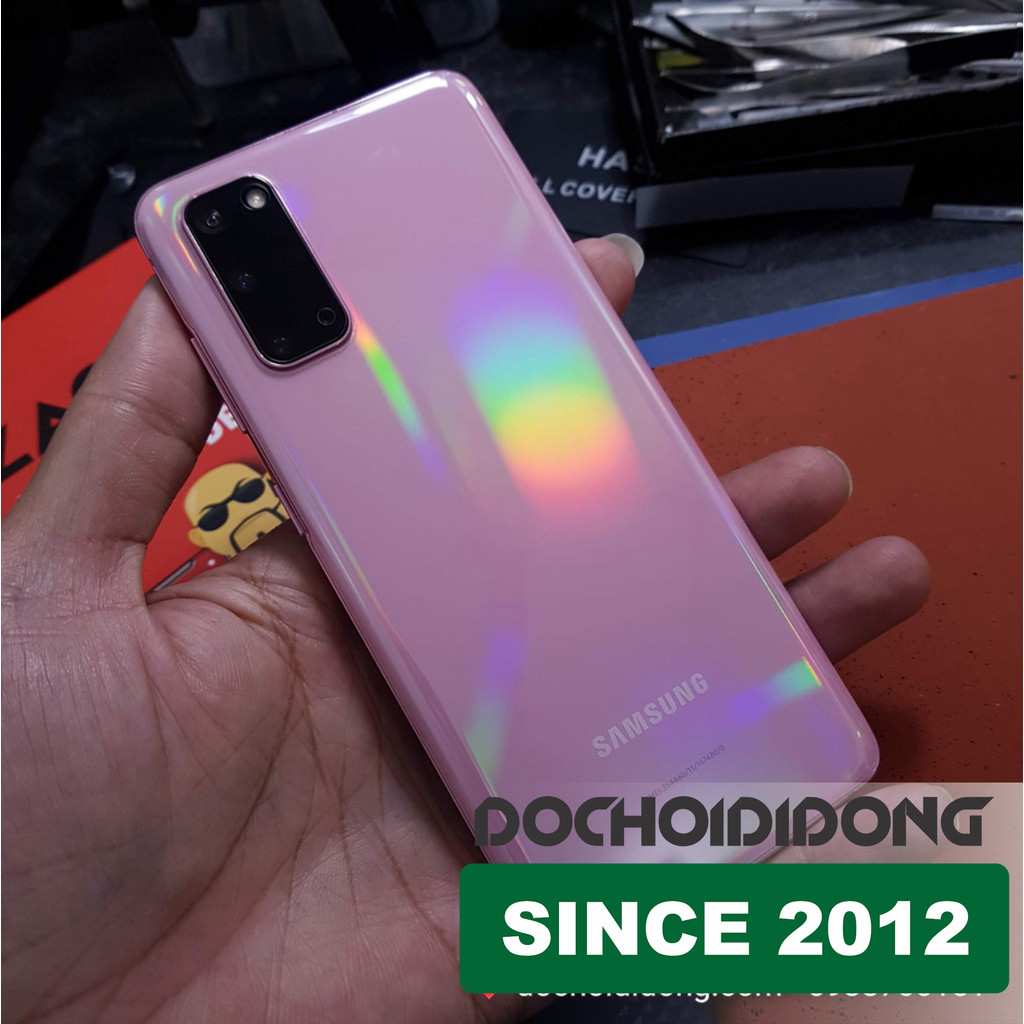 Miếng dán PPF Samsung S20 trong, nhám, đổi màu cao cấp