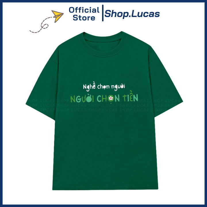 Áo Thun NGHỀ CHỌN NGƯỜI In Chữ Hài Hước Unisex Nam Nữ Cotton Local Brand Mát UT