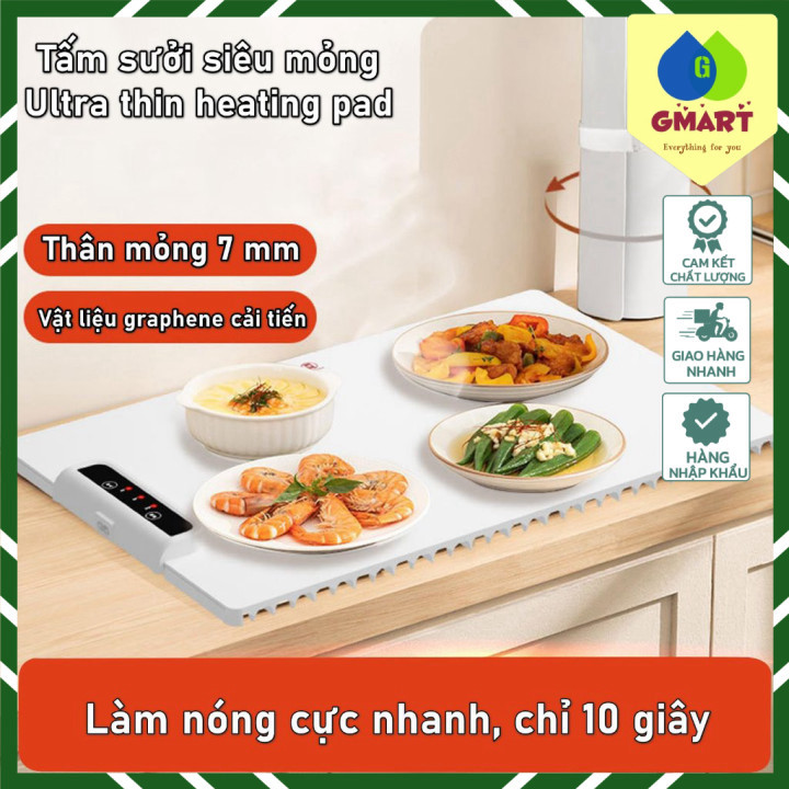Gmart - Khay điện hâm nóng cuộn tròn silicon Electric Buffet Servers and Warmers 240W