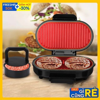 Máy Nướng Điện, Nướng Bánh Mì Hamburger Bít Tết Làm Bữa Sáng