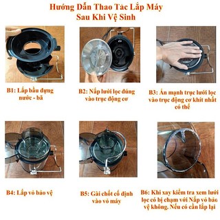 Máy ép hoa quả 600W công suất cao, tốc độ ép nhanh