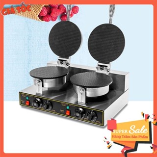 Máy làm vỏ bánh quế công nghiệp 2400W kiểm soát nhiệt độ chính xác, bánh thơm ngon