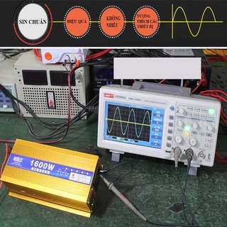 Kích điện 12v lên 220v sin chuẩn 3000W điện áp ổn định, quạt làm mát cảm biến nhiệt