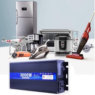 Kích điện 12v lên 220v sin chuẩn 3000W điện áp ổn định, quạt làm mát cảm biến nhiệt