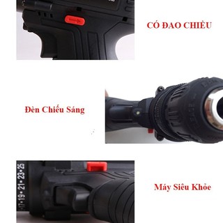 Máy khoan, bắt vít dùng pin KEWEIWE 12V - 2 tốc độ