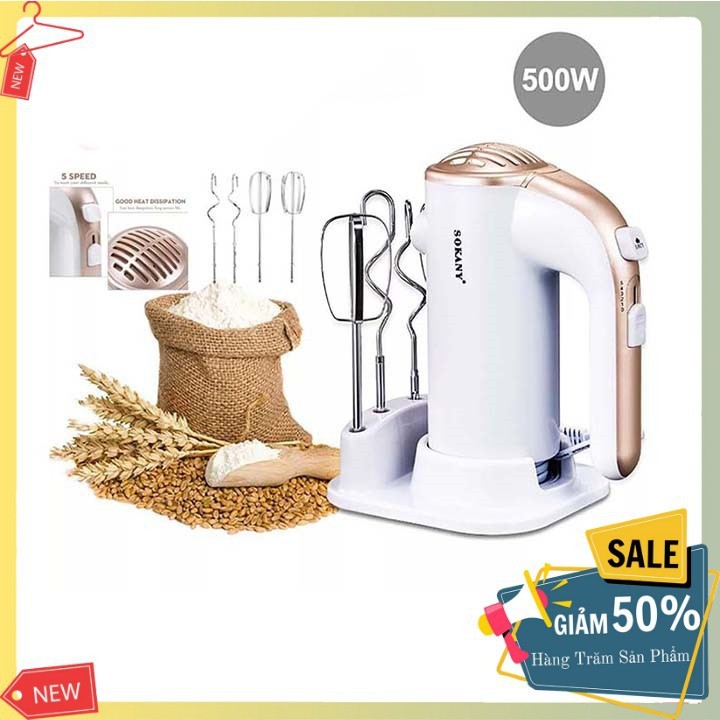 Dụng Cụ Đánh Trứng Nhào Bột Đa Năng Sokany