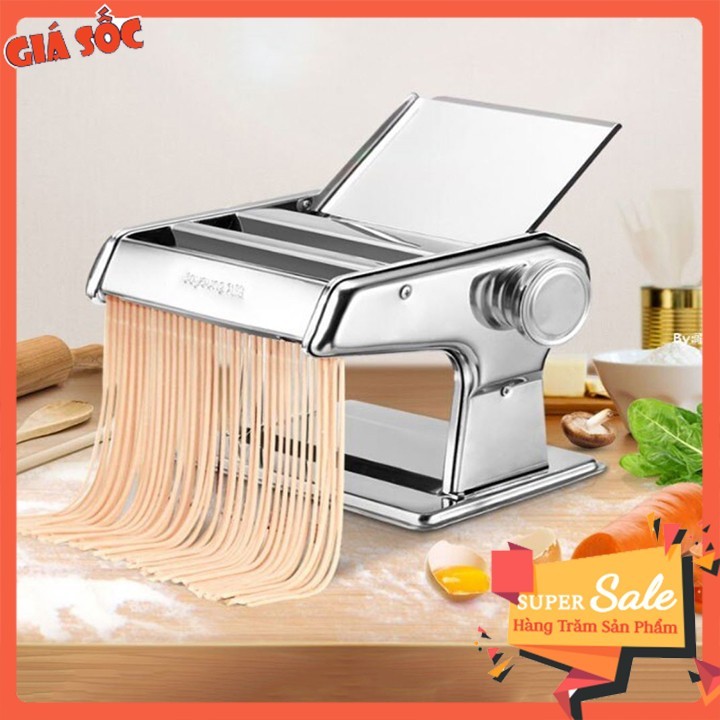 Máy làm mì 2 lưỡi dao làm mì tươi, vỏ bánh đa năng