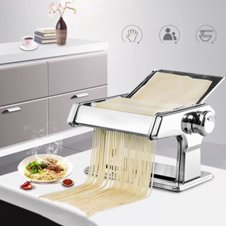 Máy cán mỳ quay tay 3 lưỡi dao làm mì tươi, vỏ bánh đa năng