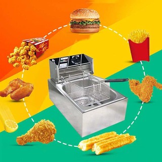 Nồi chiên ngập dầu SUNNY 2500W chất liệu inox dày dặn, bền bỉ theo thời gian