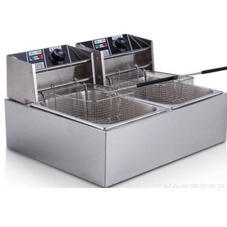 Bếp chiên nhúng điện SUNNY 5000W hệ thống gia nhiệt kép nóng nhanh, sôi mạnh