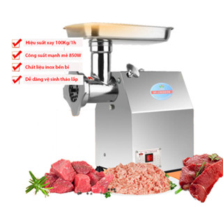 Máy nghiền thịt, máy xay thịt 850W xay thịt nhanh chóng, an toàn, tiện lợi