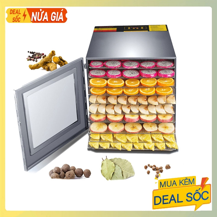 Máy sấy thăng hoa DEHYDRATOR 700W 8 tầng sấy khô tiết kiệm điện năng