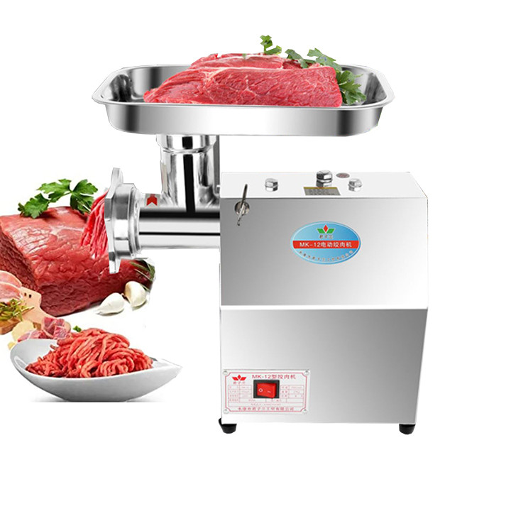 Máy đùn thịt inox, máy nghiền thịt 850W xay thịt cá, rau củ làm dồi sụn công nghiệp