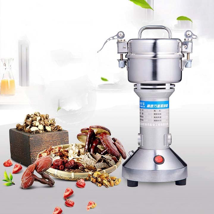 Máy nghiền tam thất 650W xay đồ khô nhanh chóng, an toàn, tiện lợi