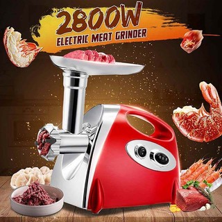 Máy đùn thịt tươi sống 2800W xay thịt nhanh chóng, an toàn, tiện lợi
