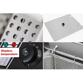 Bếp chiên dầu SUNNY 5000W đa năng chiên gà rán, khoai tây, đồ ăn nhanh