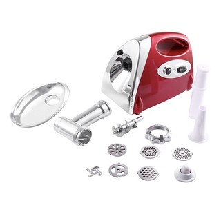 Máy đùn thịt công nghiệp 2800W xay thịt cá, rau củ làm dồi sụn tại nhà